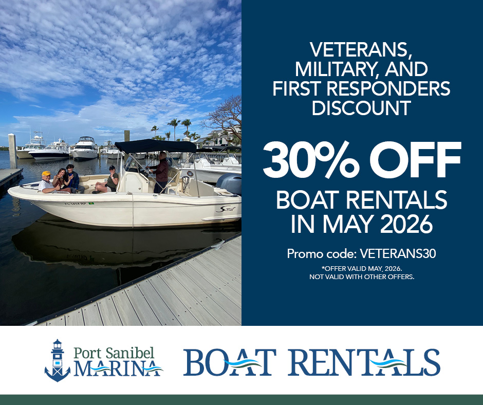 Port Sanibel Marina Specials Vet Boat Rentals